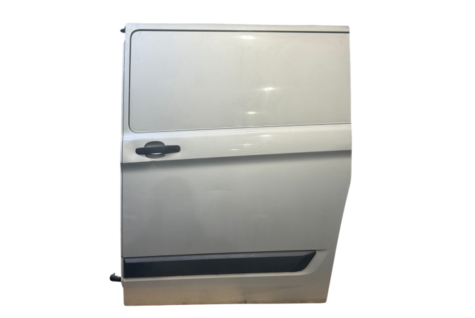DOOR FORD TRANSIT CUSTOM SIDE LOADING SLIDING SILVER 2013-2018