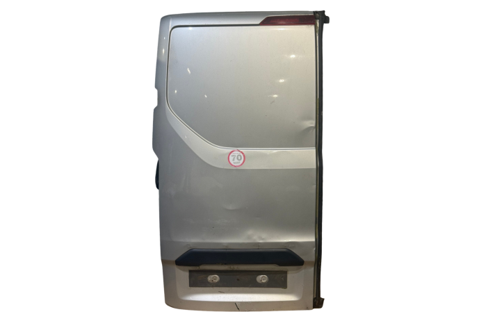 DOOR FORD TRANSIT CUSTOM REAR PASSENGER LEFT SILVER 2013-2018