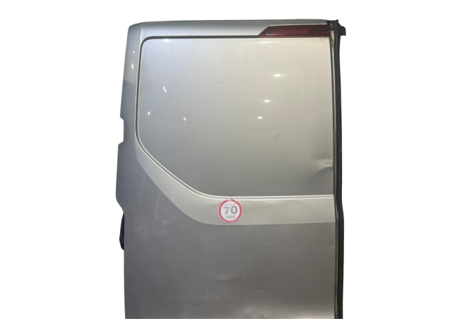 DOOR FORD TRANSIT CUSTOM REAR PASSENGER LEFT SILVER 2013-2018