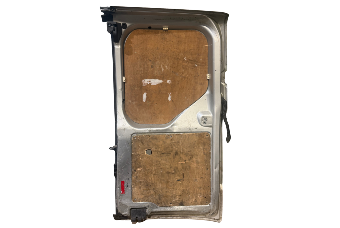 DOOR FORD TRANSIT CUSTOM REAR PASSENGER LEFT SILVER 2013-2018