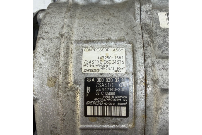 AIRCON A0008303202 MERCEDES C43 3.0 V6 AMG 2018 AIR CON COMPRESSOR PUMP
