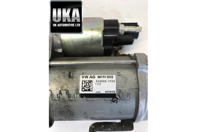 2012-2016 VW AUDI 1.8 TFSI STARTER MOTOR 06H911024B DENSO