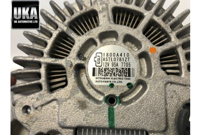 ALTERNATOR MITSUBISHI L200 15-18 2.4 TURBO DIESEL 4N15 95A A5TL0781ZT 500 MILES