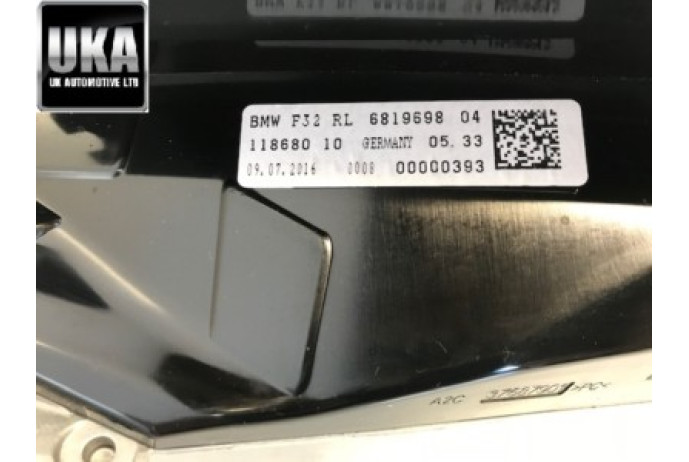 SCREEN 6819698 BMW M4 4 SERIES 2016 F83 HEAD UP DISPLAY UNIT MODULE RHD HUD