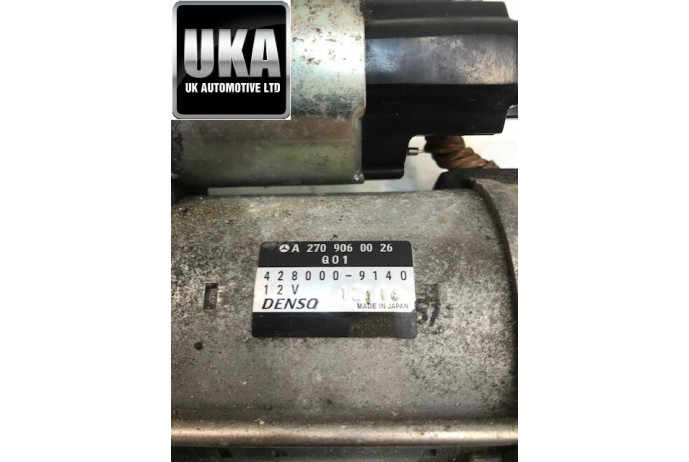 STARTER A2709060026 MERCEDES DIESEL GLA C CLASS B CLASS W176 MOTOR