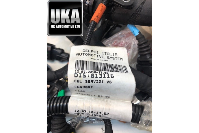 WIRING HARNESS MASERATI GHIBLI QUATTROPORTE 2018 3.0 V6 BI TURBO ENGINE LOOM