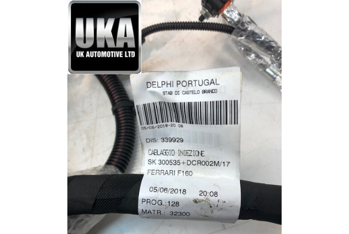 WIRING HARNESS MASERATI GHIBLI QUATTROPORTE 2018 3.0 V6 BI TURBO ENGINE LOOM