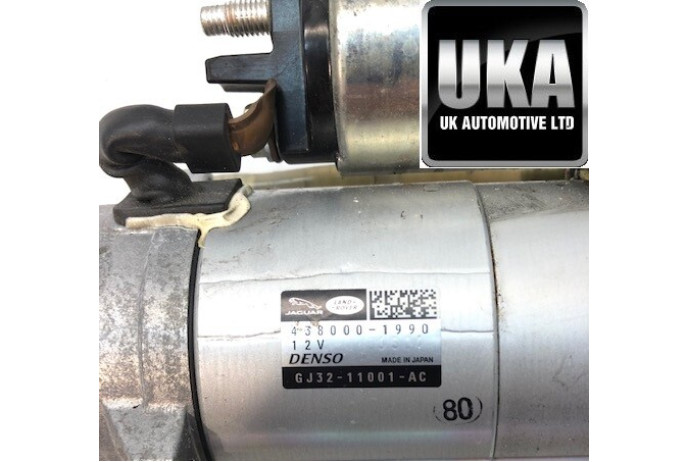 STARTER GJ32-11001-AC LAND ROVER EVOQUE 2.0 TD4 STARTER MOTOR 2015 438000-1990