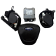 AIRBAG KIT FORD TRANSIT CUSTOM DRIVERS MODULE BELTS AIR BAGS AIRBAGS 2013-2018