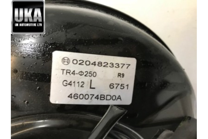 NISSAN X TRAIL X-TRAIL 15-18 BRAKE MASTER CYLINDER AND SERVO