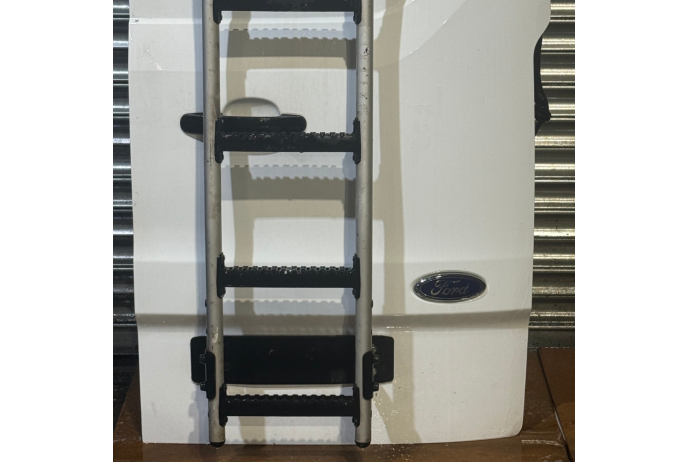 DOOR LADDER FORD TRANSIT CUSTOM REAR DRIVERS RIGHT WITH LADDER WHITE 2019-2023