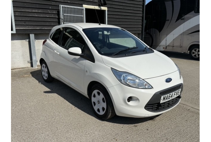 FORD KA MOTORHOME TOW CAR 2014 MK2 PETROL WHITE 48,855 MILES CAR-A-TOW
