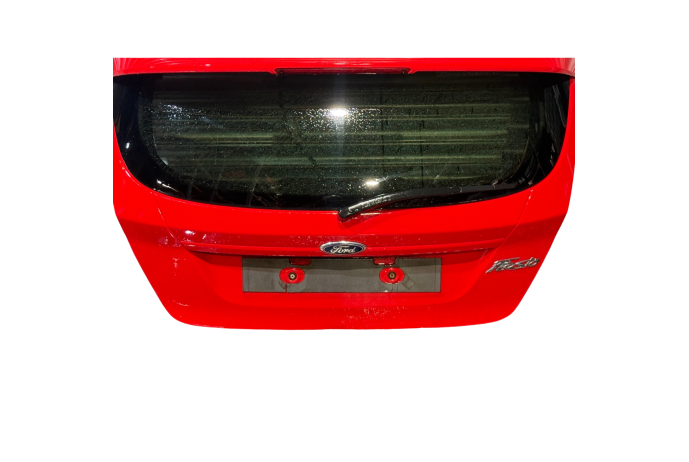TAILGATE FORD FIESTA MK7 ST LINE BOOT LID WITH SPOILER IN RED 2013-2017