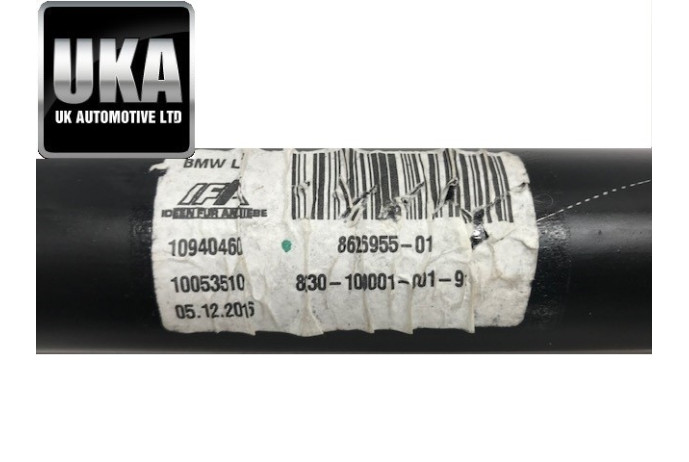 PROPSHAFT 8626955 BMW 4 SERIES 435 XDRIVE F30 3.0 DIESEL FRONT PROP SHAFT 2017