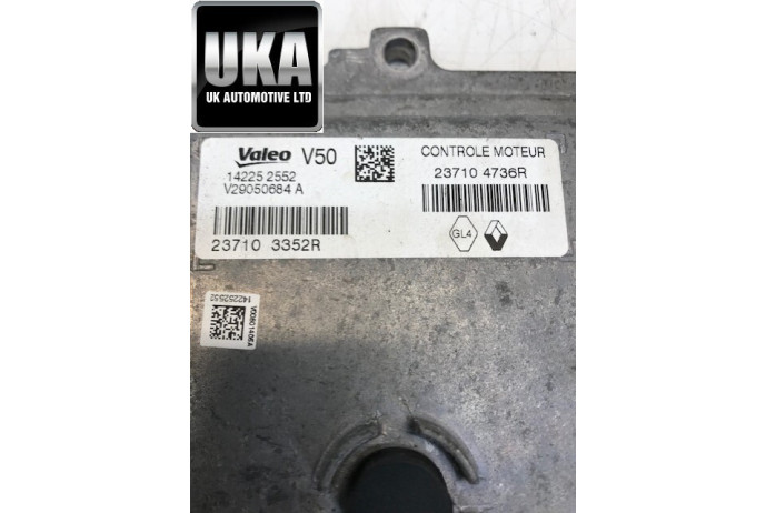ECU 237104736R RENAULT CLIO MK4 TCE 0.9 899CC ENGINE CONTROL MODULE 2012-2016