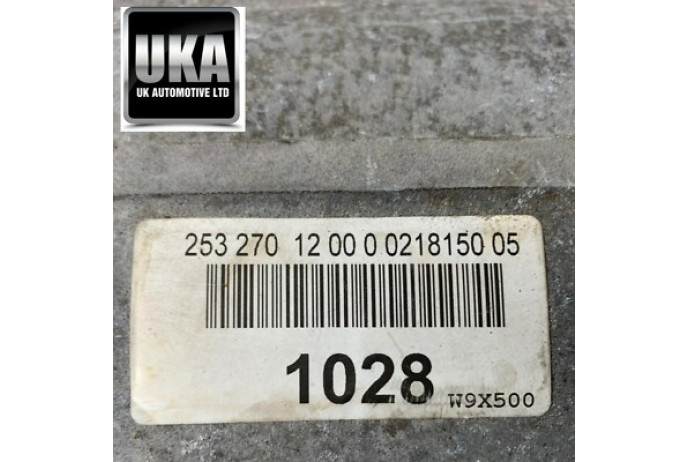 GEARBOX A7252712001 MERCEDES GLC 220 2.1 CDI 9SPD AUTO AUTOMATIC 2015 4,000M