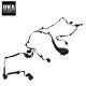 WIRING JAGUAR F TYPE 3.0 2016 4WD REAR BRAKE CALIPER LOOM HARNESS CABLES AXLE