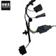 WIRING JAGUAR F TYPE 3.0 2016 4WD REAR BRAKE CALIPER LOOM HARNESS CABLES AXLE