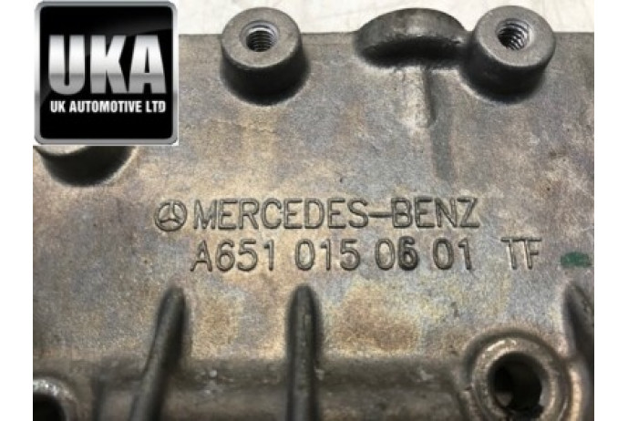 A6510150601 MERCEDES E250 E CLASS 2.1 CDI SPORT CYLINDER HEAD END PLATE 2011