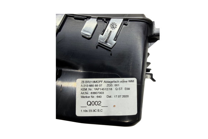 CUP HOLDER A2136808807 MERCEDES E220 220 D 2.0 CENTER CONSOLE POCKET 2020