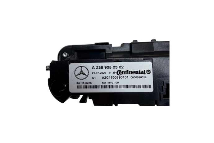 PANEL A2389050302 MERCEDES E220 220 D 2.0 CLIMATE TEMPERATURE CONTROL PANEL 2020