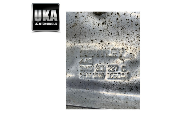 SHIELD 3W0301327C BENTLEY CONTINENTAL FLYING SPUR 6.0 MK1 W12 2005 HEAT SHIELD