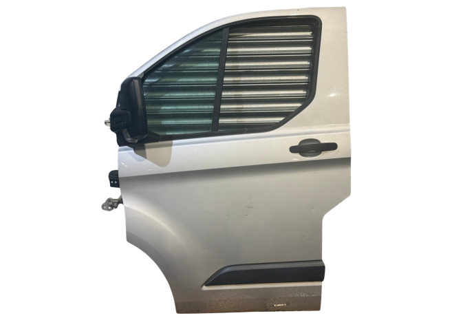 DOOR FORD TRANSIT CUSTOM FRONT PASSENGER LEFT SILVER 2013-2018