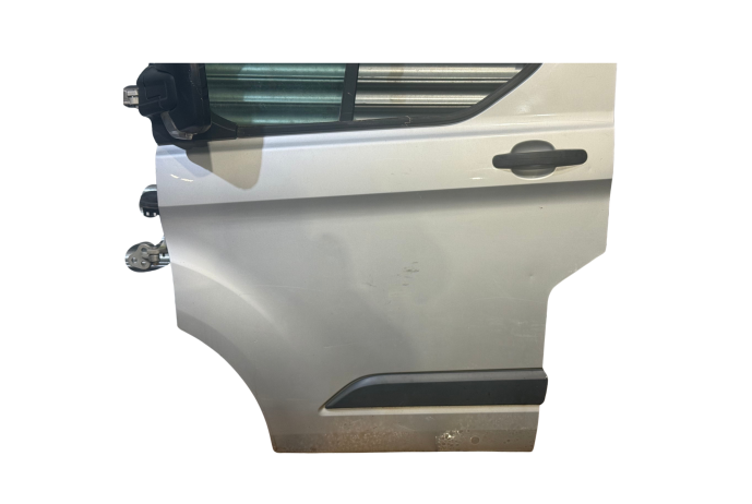 DOOR FORD TRANSIT CUSTOM FRONT PASSENGER LEFT SILVER 2013-2018