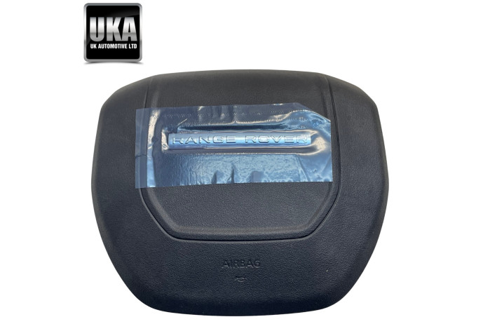 AIRBAG LAND ROVER EVOQUE L538 DRIVERS STEERING WHEEL BLACK HJ32-043B13-BA