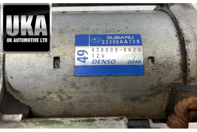 STARTER 428000-8620 TOYOTA GT86 D-4S MK1 MOTOR AUTOMATIC 2015