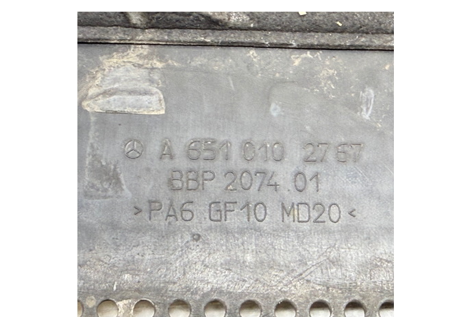 COVER A6510102767 MERCEDES E-CLASS 2.1 E220D ENGINE COVER 2015