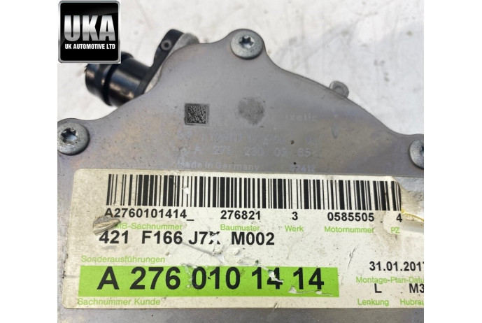 PUMP A2762300365 MERCEDES BENZ C43 C 43 3.0 V6 AMG VACUUM 2018
