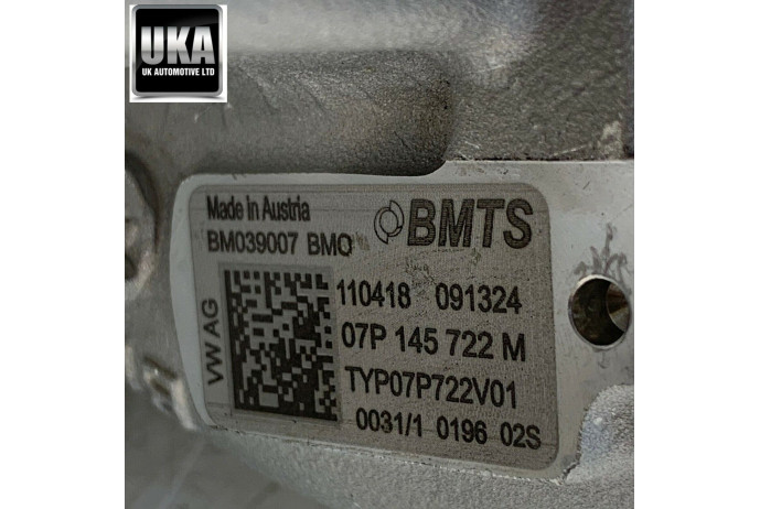 TURBO BENTLEY BENTAYGA 6.0 W12 TWIN TURBOCHARGER LH LEFT 15-19 07P145722 NEW