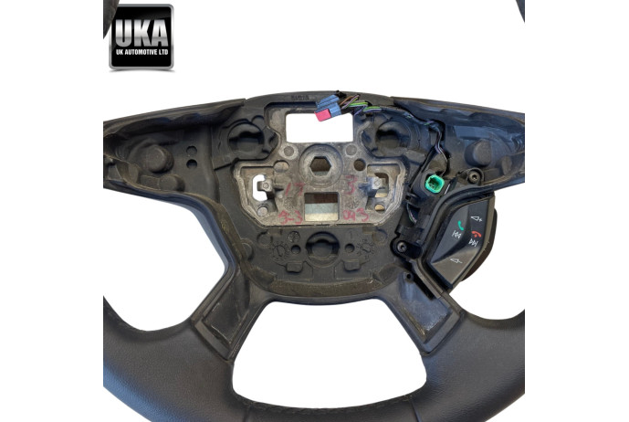 STEERING WHEEL FORD GRAND CMAX MK2 LEATHER MULTIFUNCTION 2011-2015 C MAX #11