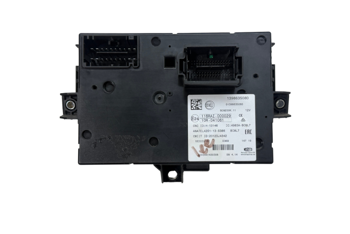MODULE 1398635080 BOX FIAT DUCATO MK4 2.3 EURO 6 BCM BODY CONTROL 2020