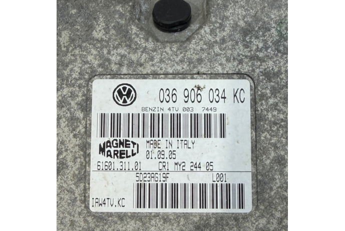 ECU 036906034KC IBIZA 1.4 GRZ MANUAL PETROL MK3 SPORT ENGINE CONTROL UNIT 2005