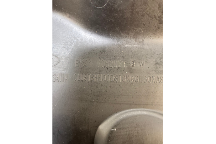 DASH BK21-V06202-BW FORD TRANSIT CUSTOM STORAGE COMPARTMENT 2013-2017