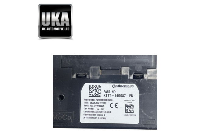 BT MODULE KT1T-14G087-EN FORD TRANSIT CUSTOM MK8 BLUETOOTH ECU 2018 - 2023