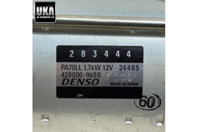 STARTER 283444 MASERATI LEVANTE GHIBLI 3.8 V8 BI TURBO MOTOR