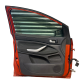 DOOR FORD KUGA MK1 MIRROR PASSENGER LEFT FRONT ORANGE 2008-2012