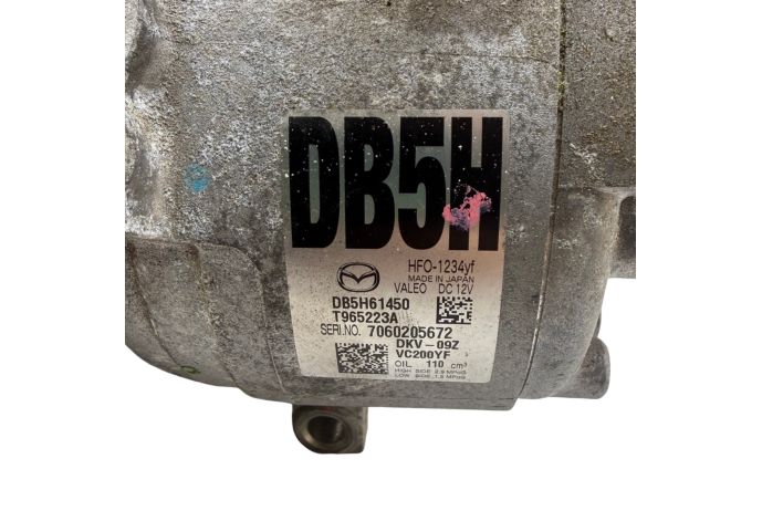PUMP DB5H61450 MAZDA 2 SPORT MK3 1.5 PETROL AIR CON AIR CONDITIONING 2017