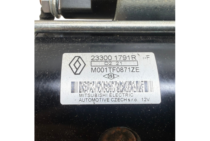 STARTER 233001791R RENAULT TRAFIC VAUXHALL VIVARO 1.6 DCI MOTOR 2019 ON