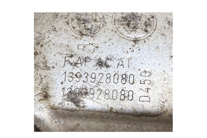 DPF 1393928080 FIAT DUCATO MK4 2.3 EURO 6 CATALYTIC CONVERTER FILTER 2020