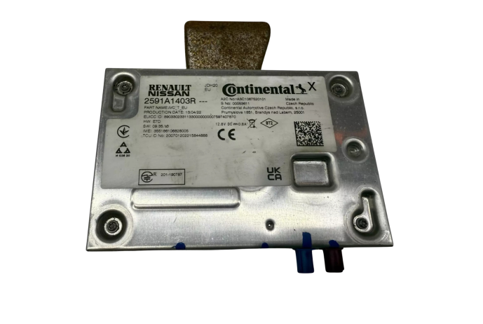 MODULE 2591A1403R RENAULT TRAFIC X82 BLUETOOTH CONTROL MODULE 2023